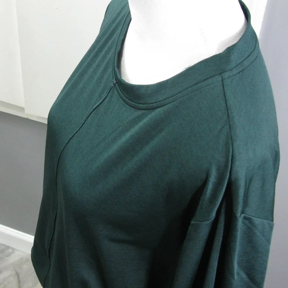 MTA Emerald Green Long Sleeve Athletic Shirt Size Large - Picture 2 of 5